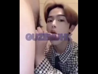 Korean Drift Of Suck His Pal Join Up Dick